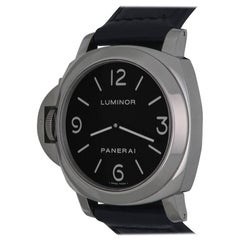 Panerai Stainless Steel Luminor Base Ltd Ed Manual Wind Wristwatch Ref PAM00219