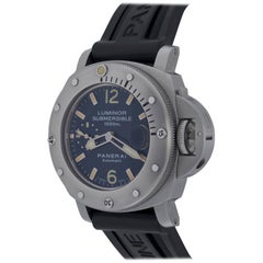 Panerai stainless steel Luminor Submersible Ltd Ed Automatic Wristwatch