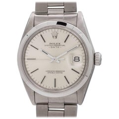 Rolex stainless steel Oyster Perpetual Date self winding Wristwatch, circa 1971
