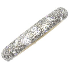 Pomellato Tango Diamond 18 Karat Yellow Gold Band Ring