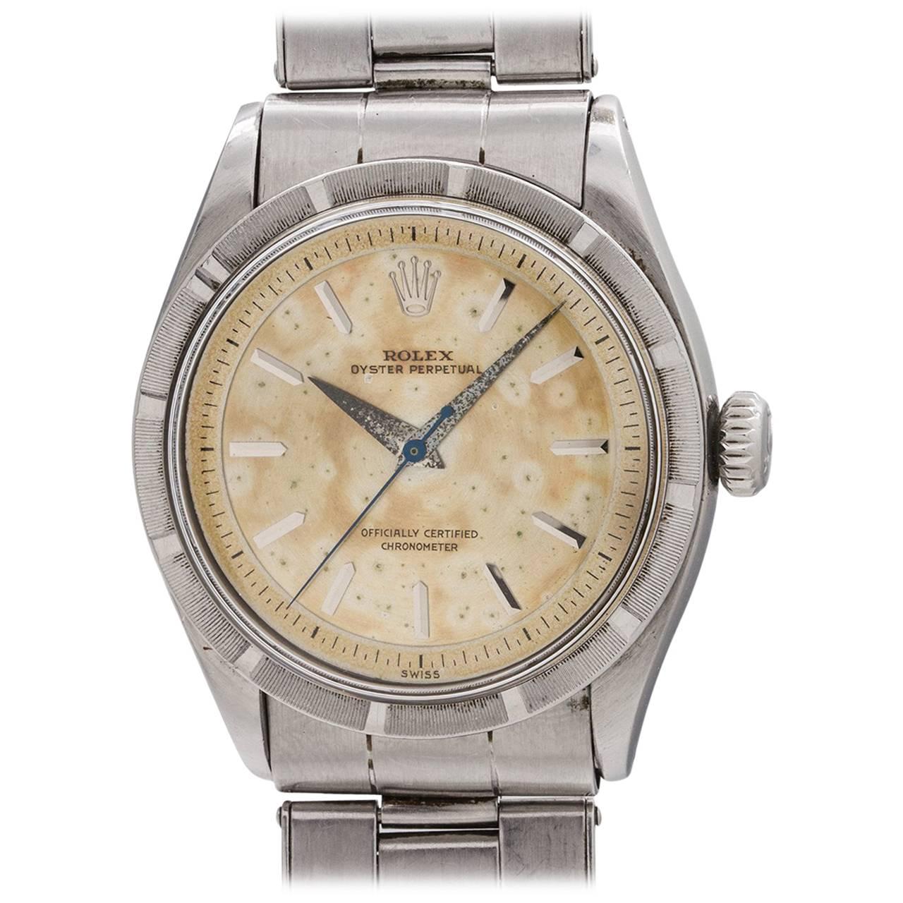 Rolex Stainless Steel Oyster Perpetual self winding Wristwatch, circa 1954