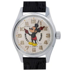 Vintage Helbros Mickey Mouse Manual Wristwatch, circa 1970s