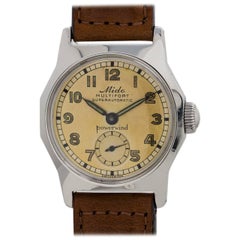 Used Mido Stainless Steel Multifort Midsize Automatic Wristwatch, circa 1950s