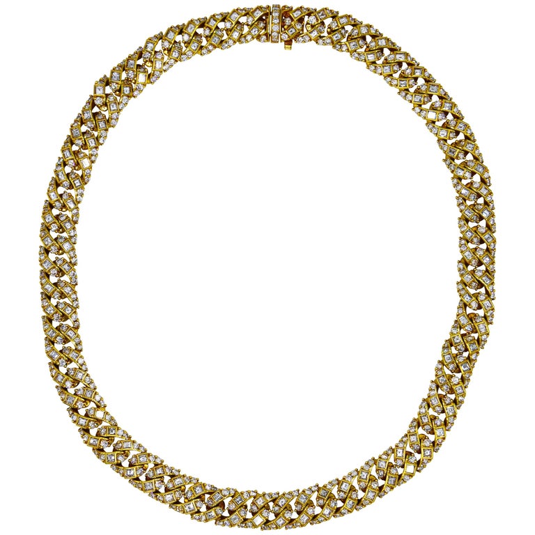 Vintage dior gold necklace Clearance