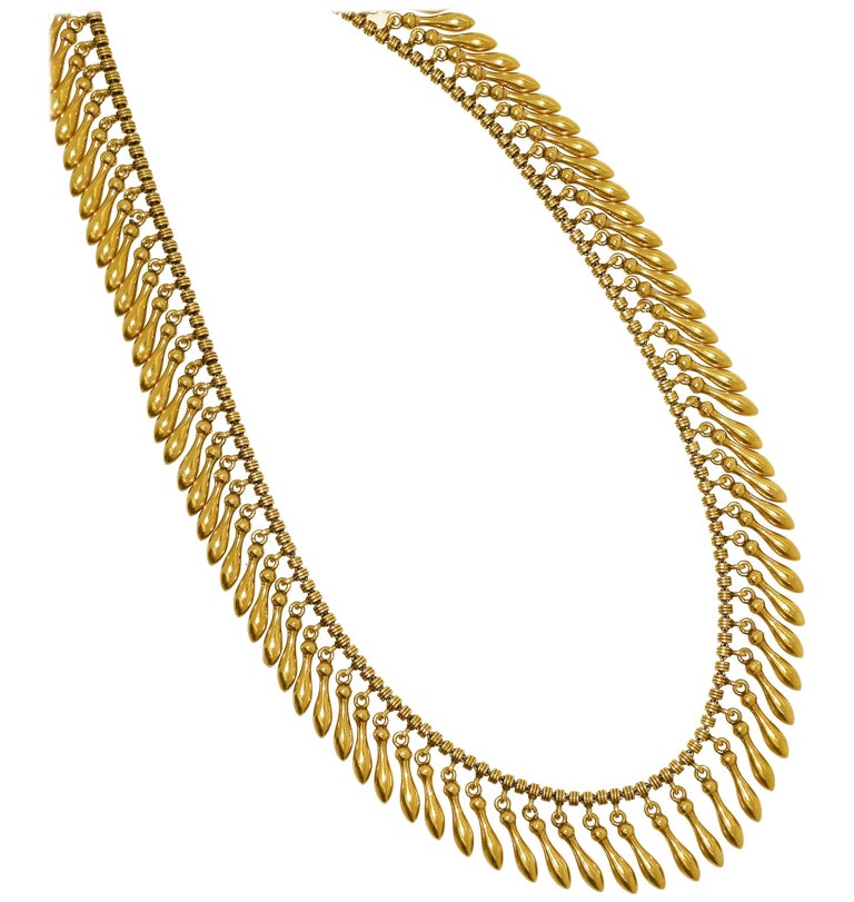fabulous-italian-gold-fringe-necklace-for-sale-at-1stdibs