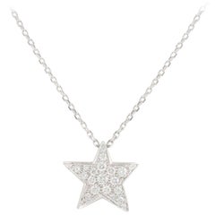 Chanel Diamond Comete Pendant 0.68 Carat