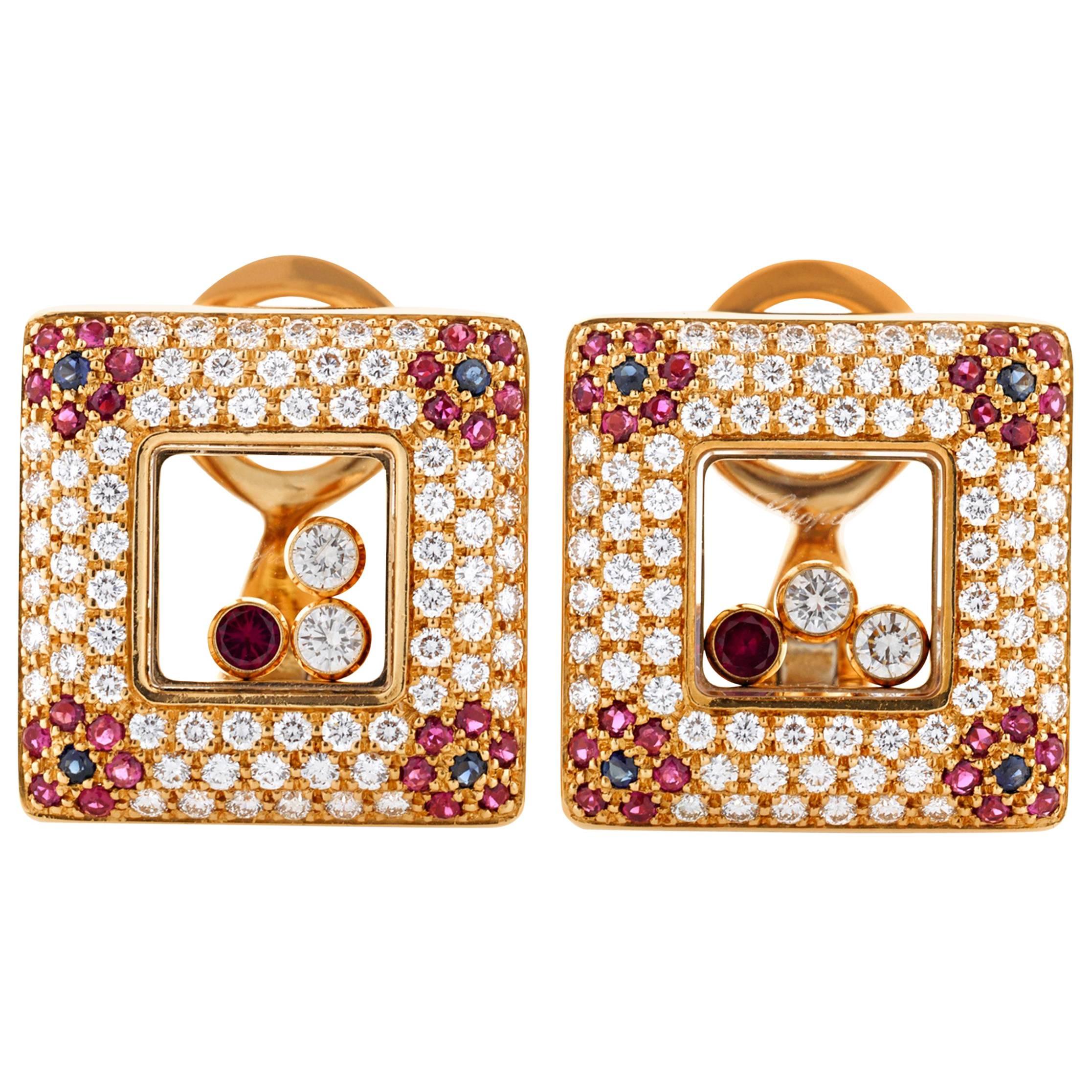 Chopard Happy Diamonds Earrings