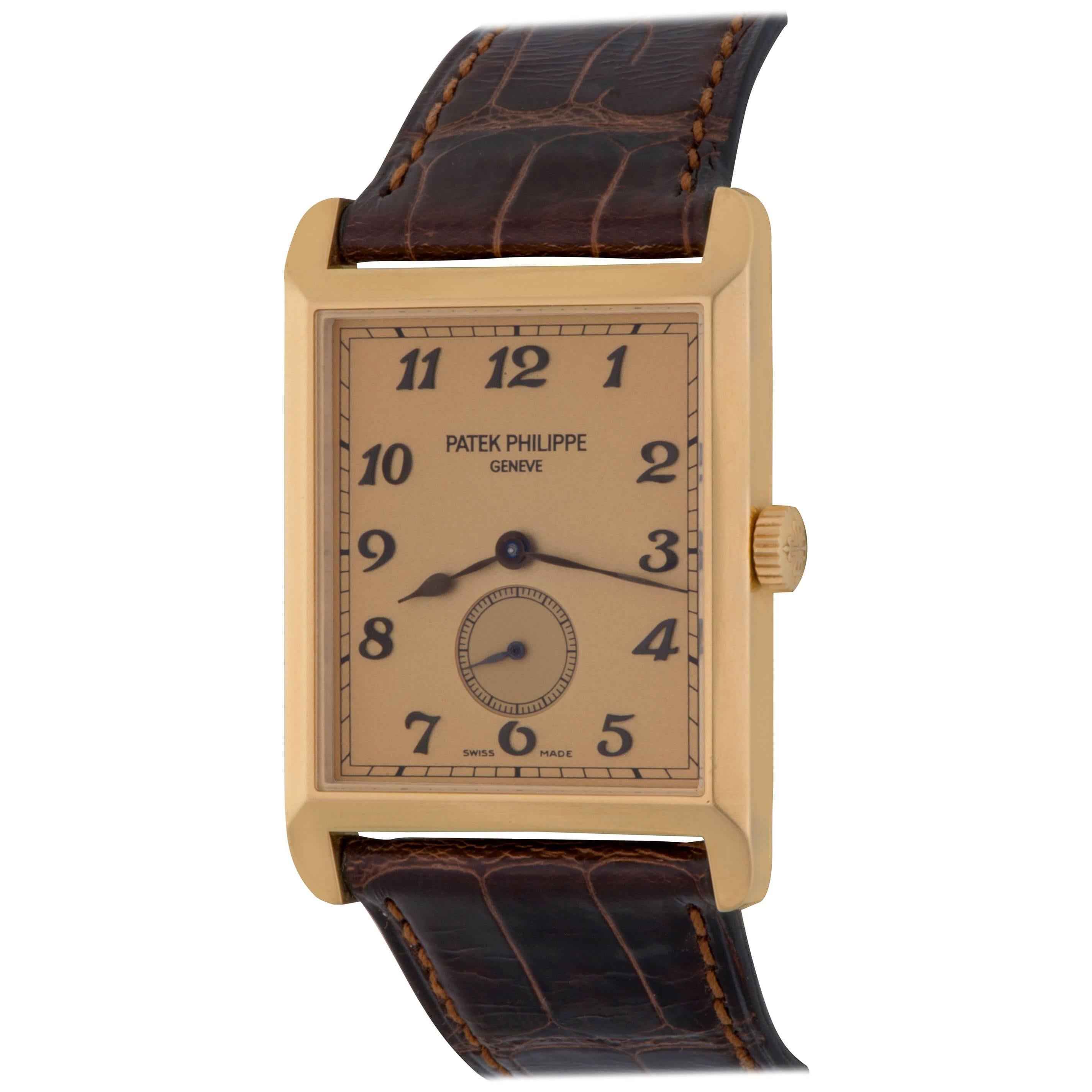 Patek Philippe Yellow Gold Gondolo Wristwatch Ref 5109J-010  