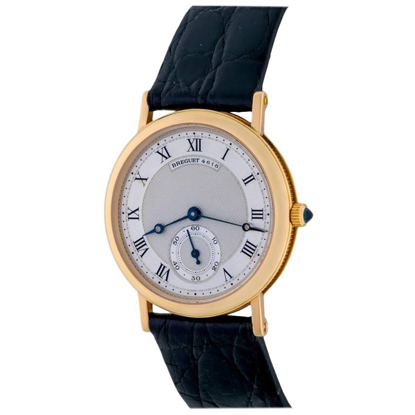 Breguet Classique Yellow Gold Manual Wristwatch