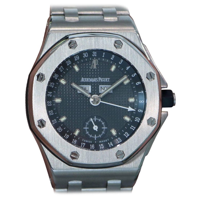 Audemars Piguet Royal Oak Offshore Triple Calendar Blue at 1stDibs