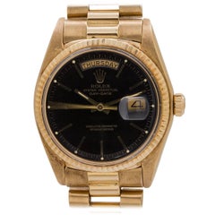 Rolex Yellow Gold Day-Date President B & P Tehran self winding wristwatch 