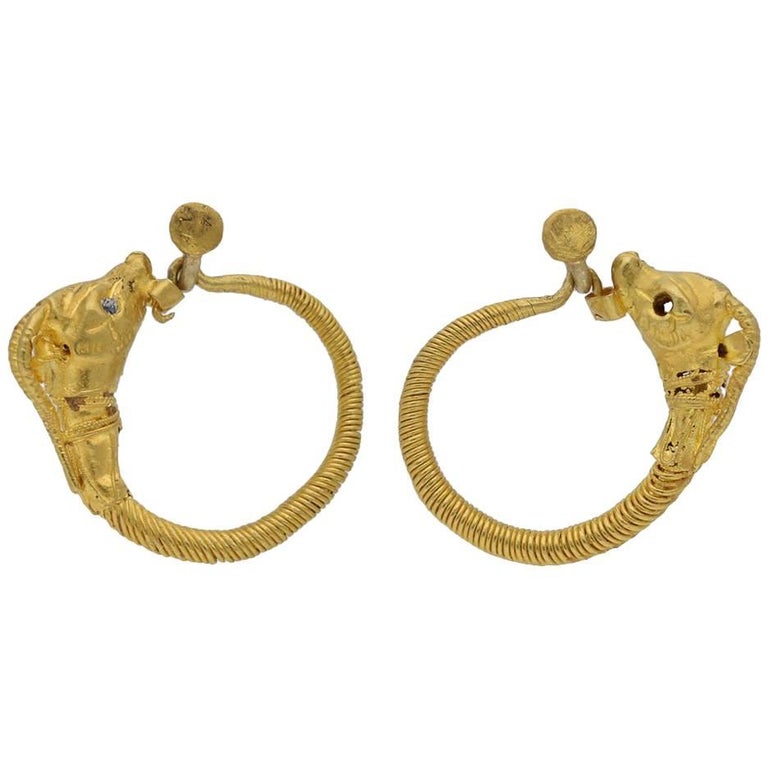Ancient Greek Earrings 4th Century Bc For At 1stdibs Ancient Greek Earrings 4th Century Bc For