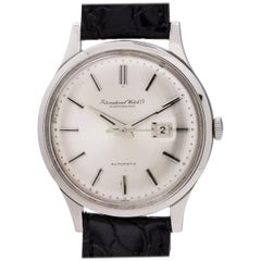 IWC Stainless Steel Date Automatic circa Wristwatch, circa 1960s