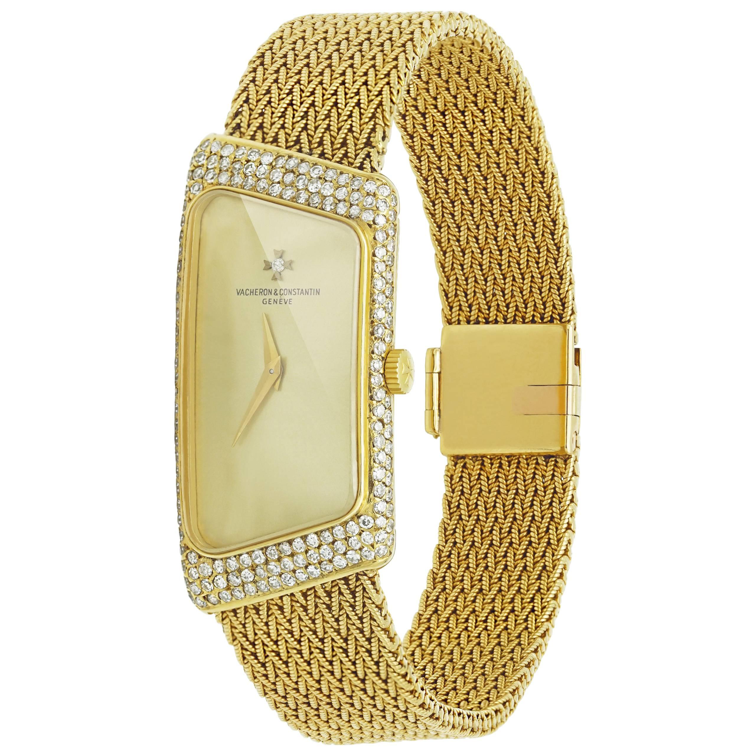 Vacheron Constantin Yellow Gold "Prestige De France" Wristwatch