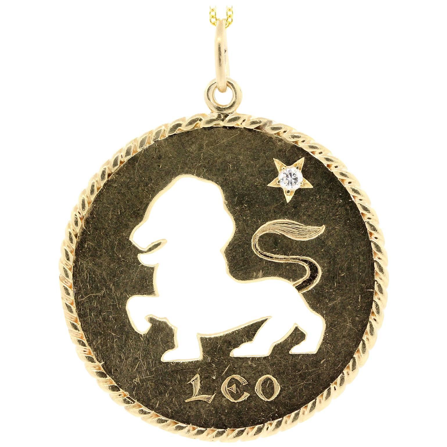 Cartier Vintage Leo Zodiac Charm
