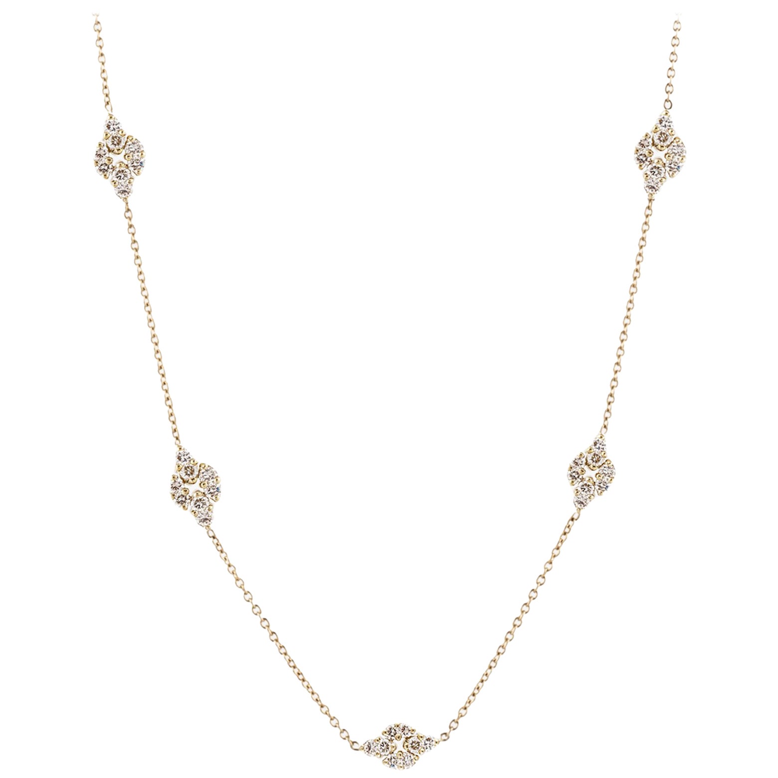 Long 18 Karat Gold Adjustable Mid-Victorian Chain For Sale at 1stDibs