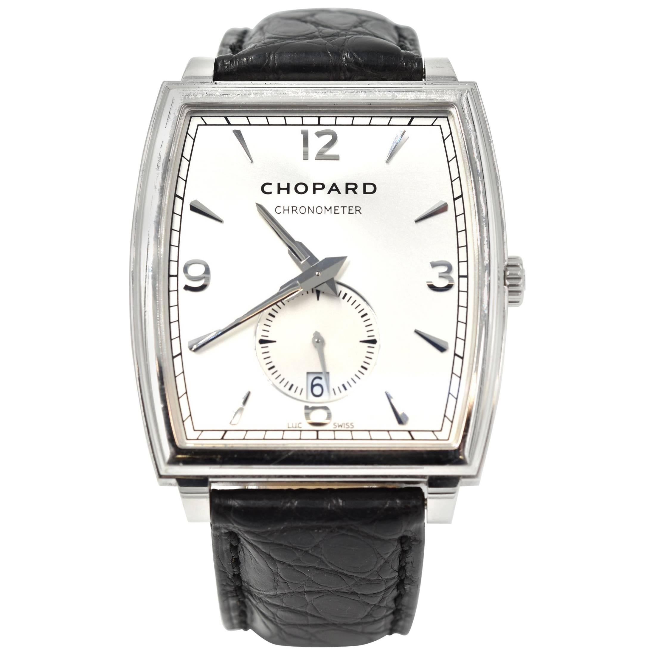 Chopard White Gold Chronometer LUC XP Automatic Wristwatch 162294/1001