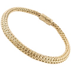 John Hardy 18 Karat Woven Bracelet