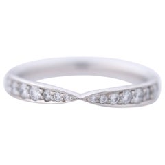 Tiffany and Co. Harmony Bead-Set Diamond Ring Platinum Wedding Band at  1stDibs | tiffany harmony wedding band, tiffany harmony bead set band, tiffany  harmony band