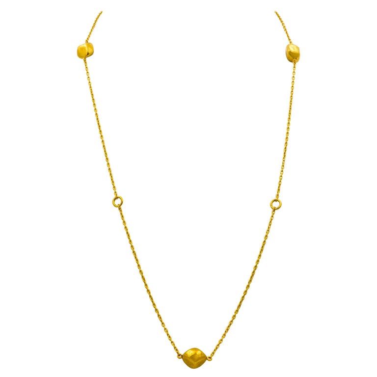 Lika Behar 24 Karat Yellow Gold Chain at 1stDibs | 24 karat gold chain
