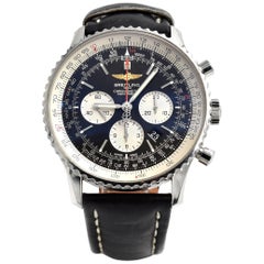 Breitling Stainless Steel Navitimer Chronograph automatic Wristwatch AB0127