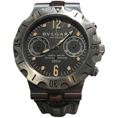 Bulgari Scuba Chronometer Wristwatch