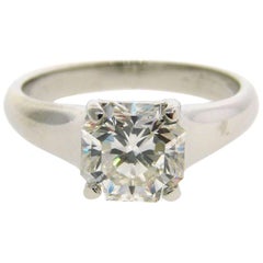 Tiffany & Co. Lucida Diamond Platinum Ring 1.53-carat I VS2 GIA