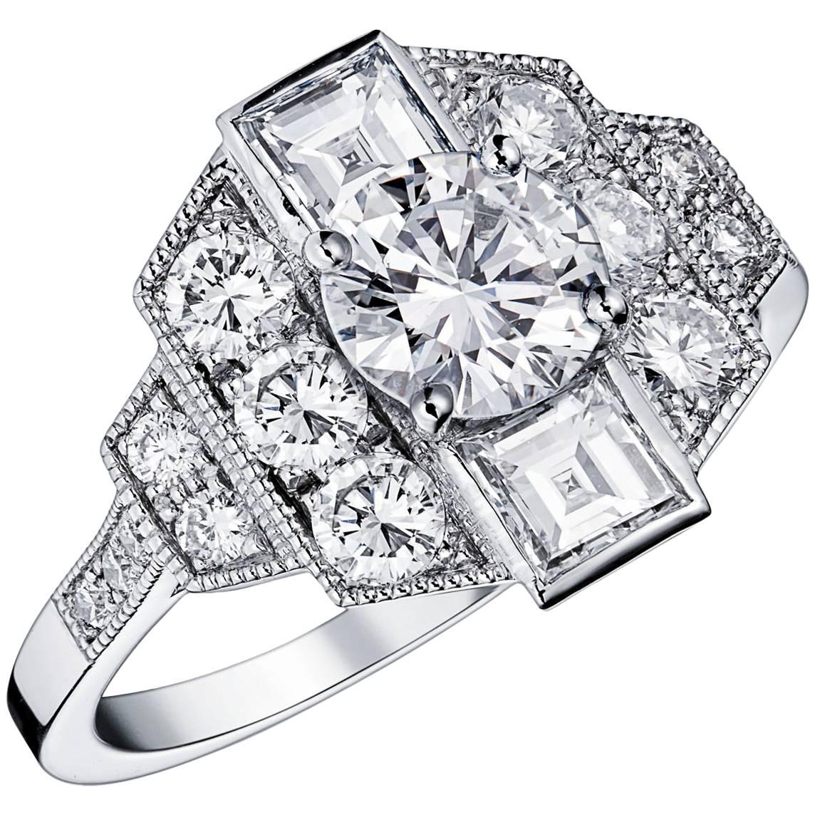 Ludmilla Diamond Ring For Sale