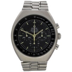 Used Omega Stainless Steel Speedmaster Chronograph Wristwatch, 1970