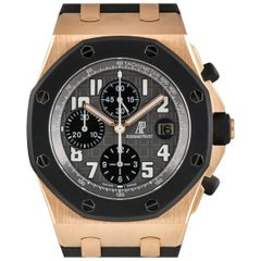 Audemars Piguet Rose Gold Royal Oak Offshore Automatic Wristwatch