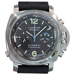Panerai Stainless Steel Pam 286 Luminor Regatta Rattrapante Wristwatch, 1950