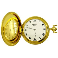 Chopard Yellow Gold manual wind Pocket Watch