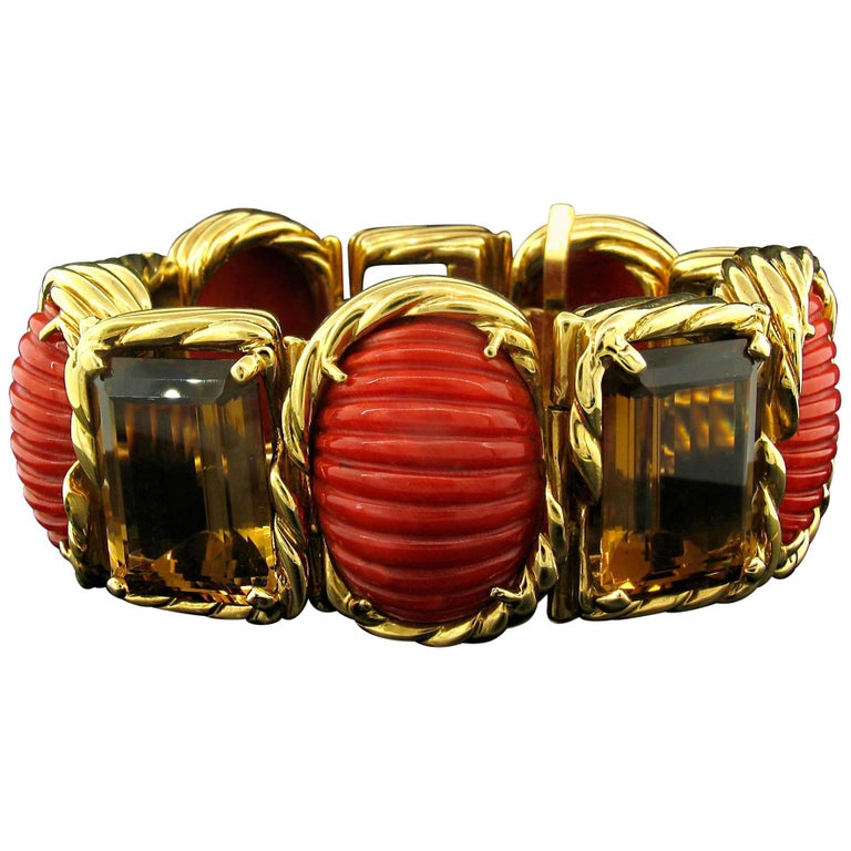 Tony Duquette Bracelet, New, offered by Cayen Collection