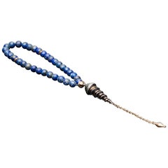 Lapis Stone Hilt Rosary