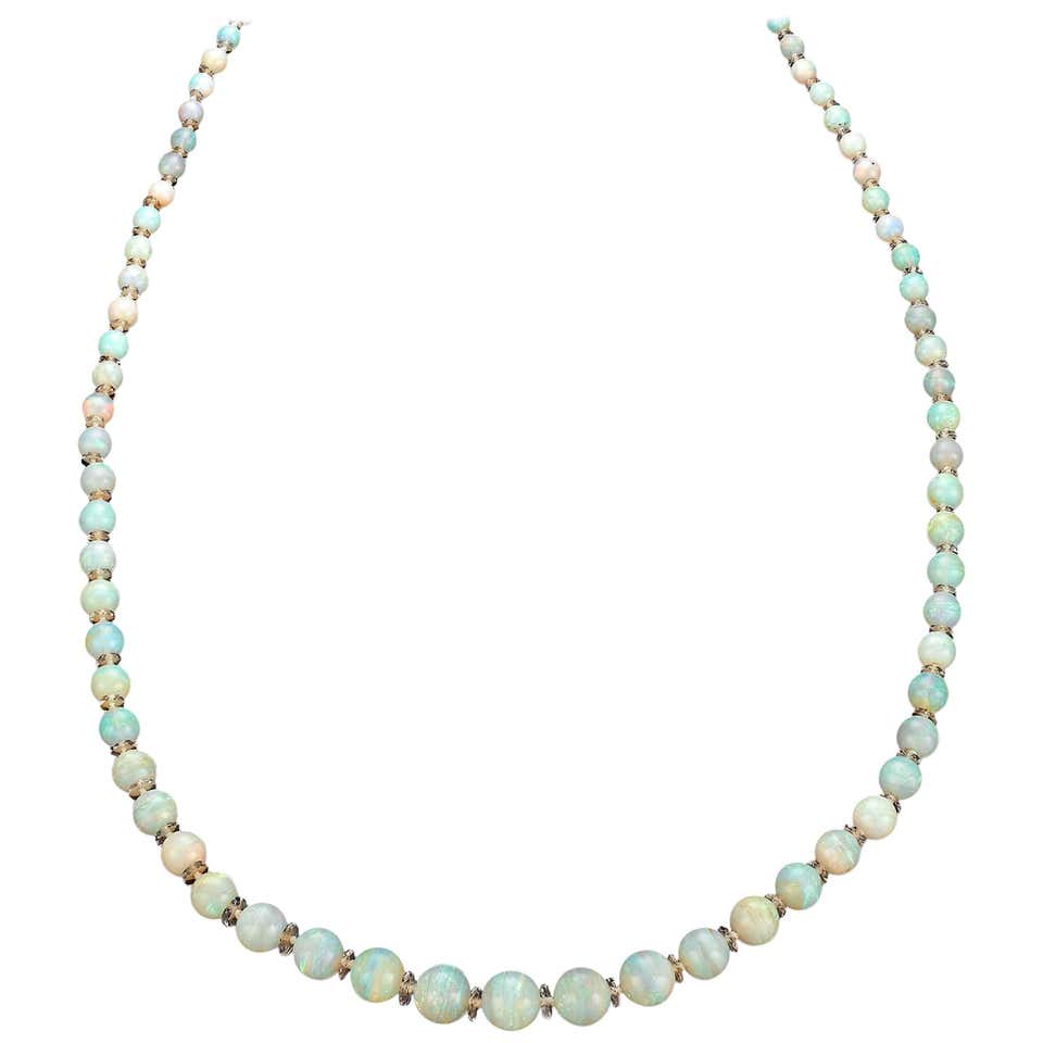 Opal and pearl necklace Clearance