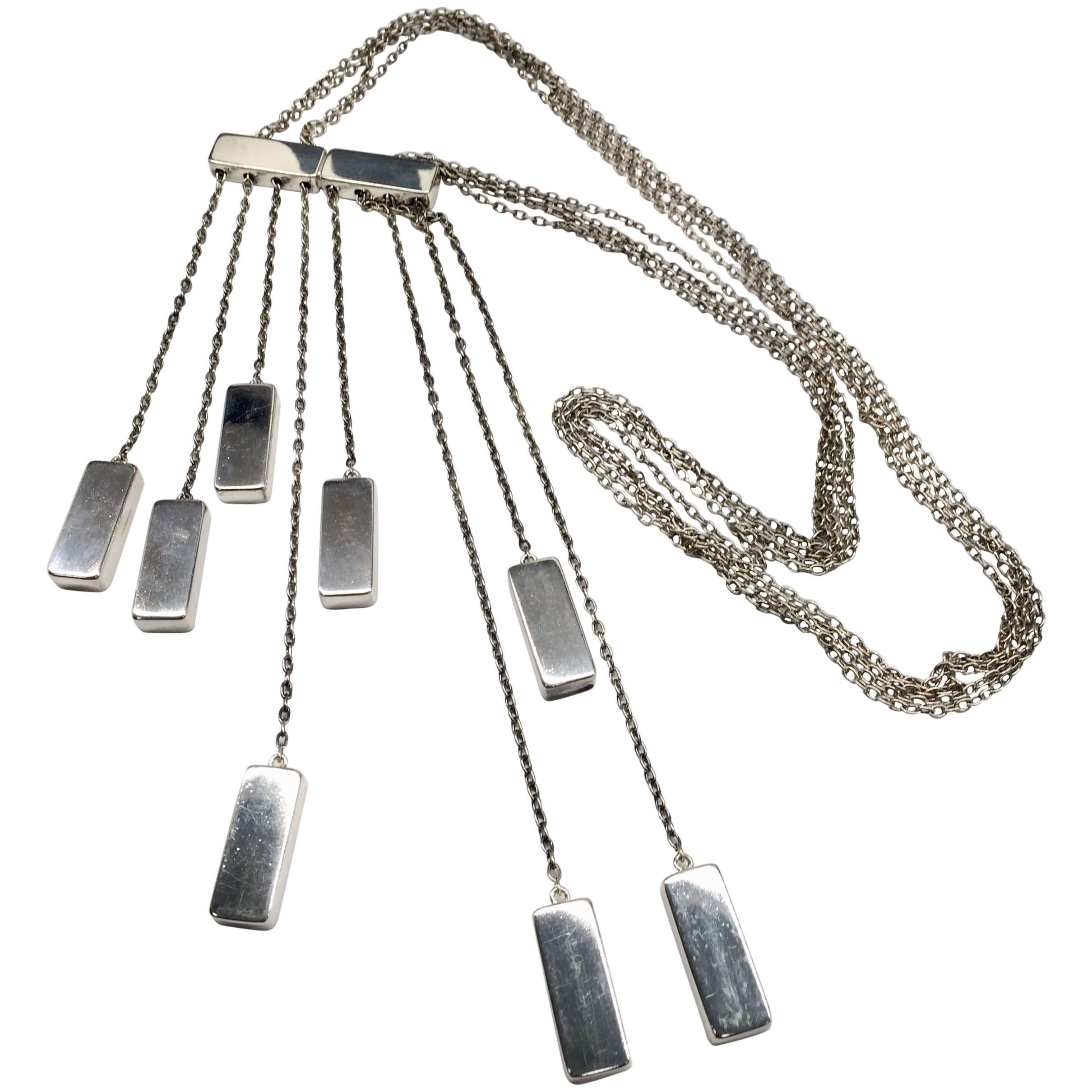 Georg Jensen Collana Chime in argento sterling