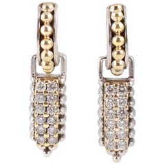 Vintage "Lagos Caviar" Diamond Earrings