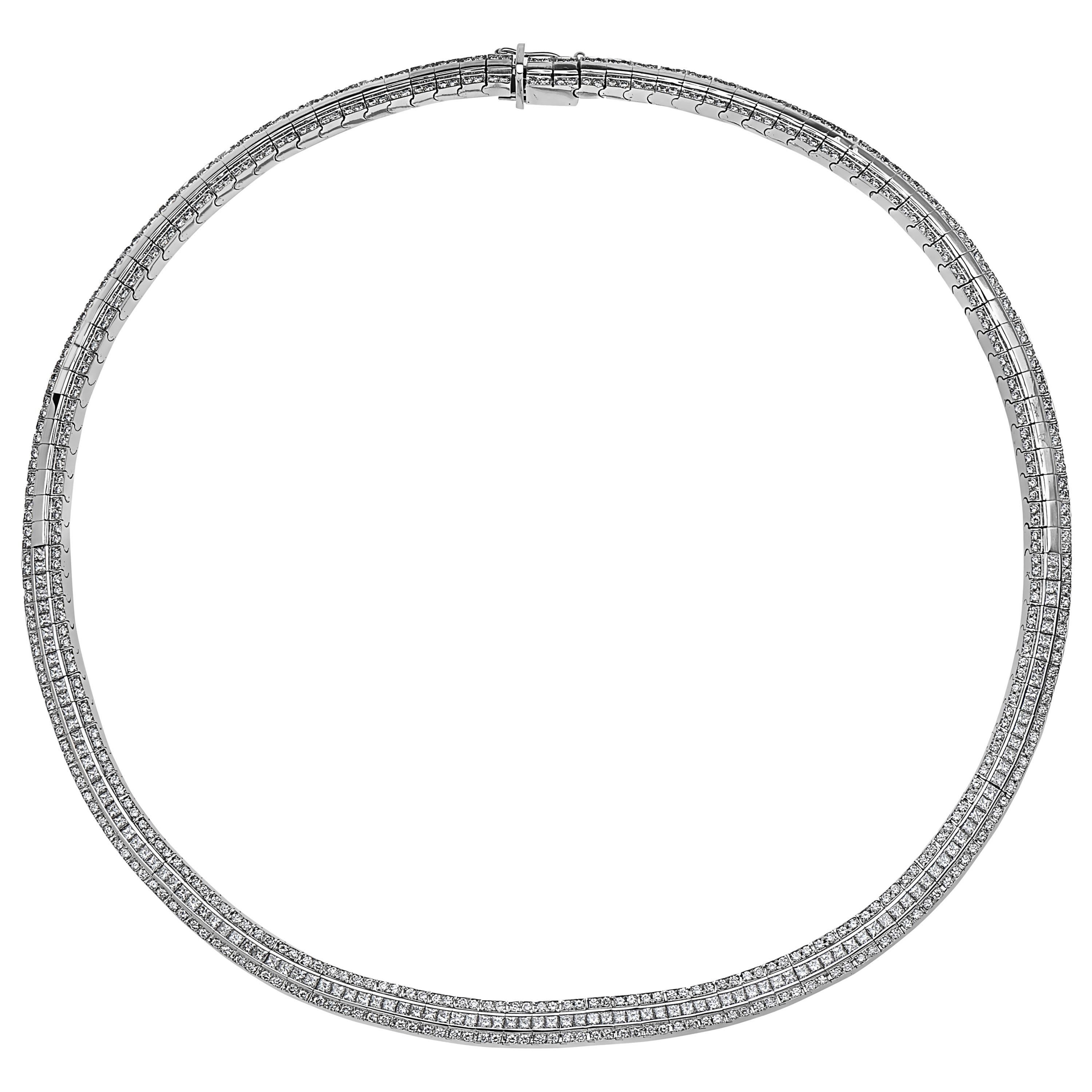 Emilio Jewelry 8.10 Carat Diamond Necklace