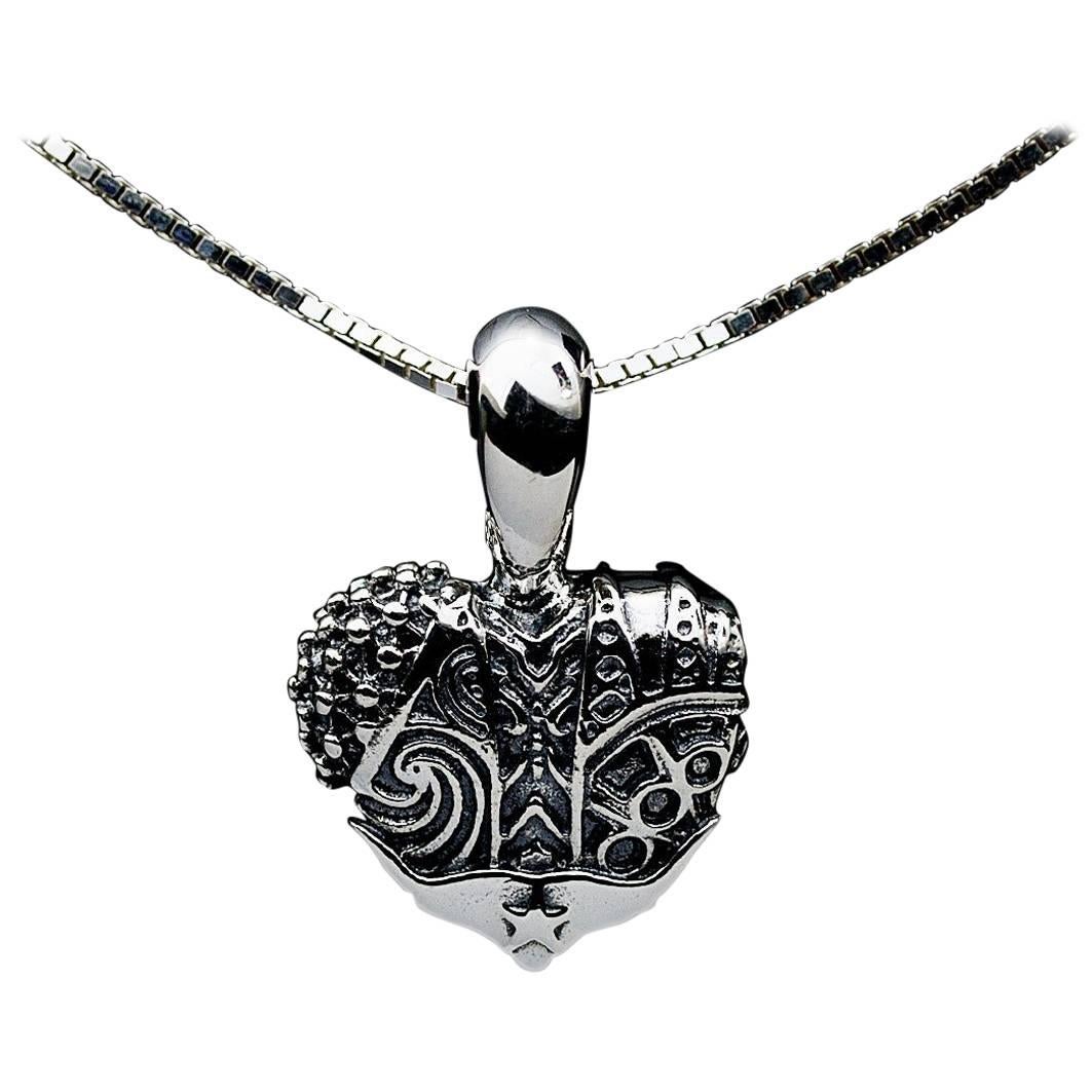 Lagos Heart of Texas Sterling Silver Pendant Necklace