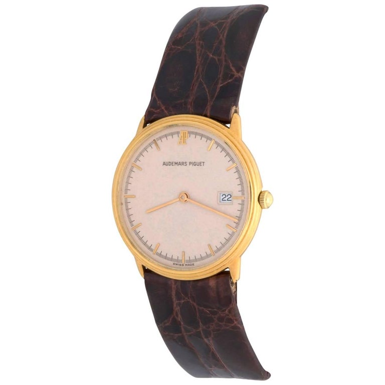 Tiffany and Co Lady's Yellow Gold Quartz Wristwatch Designed by Jean ...