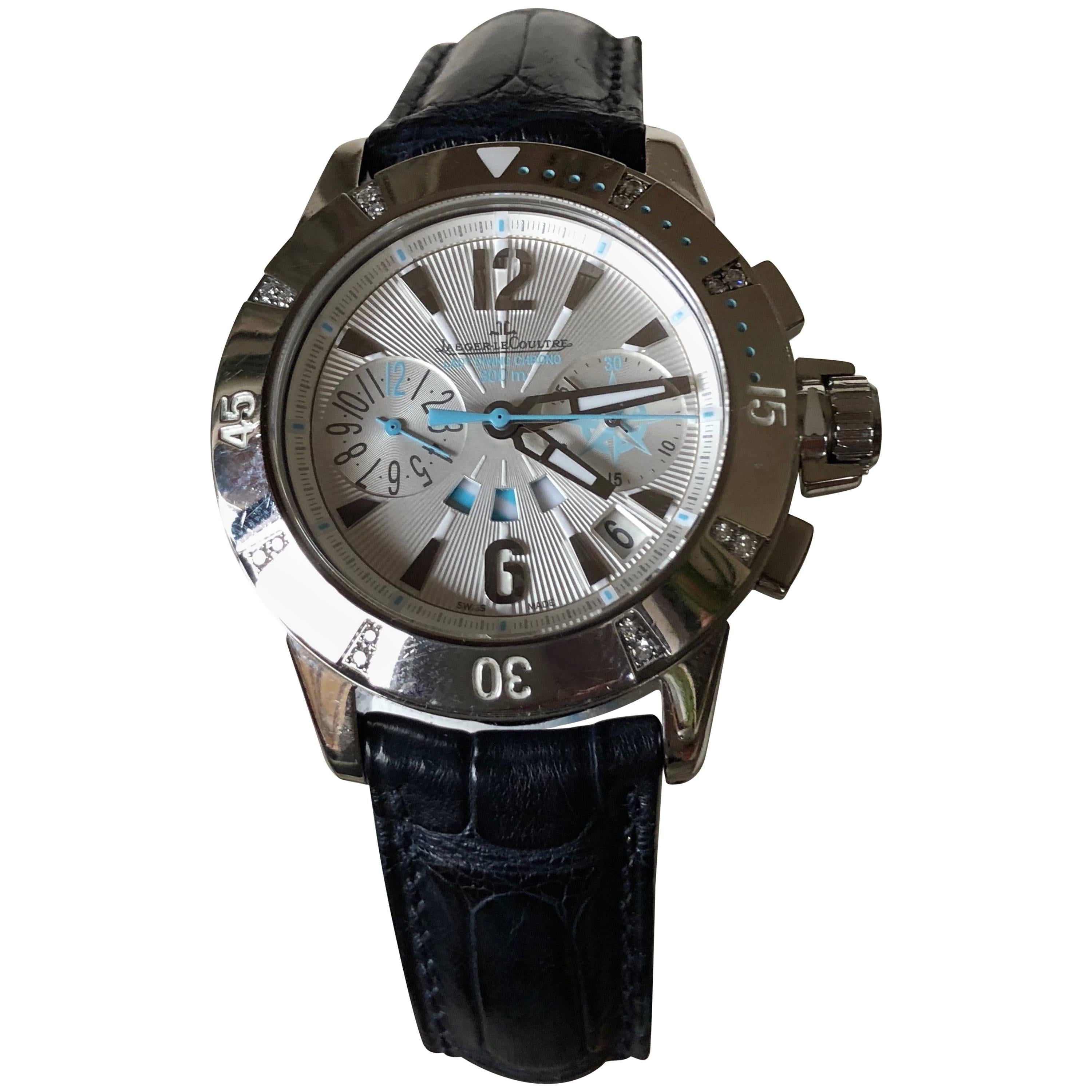 Jaeger-LeCoultre Master Compressor Diving Chronograph Diamond Watch