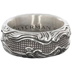 Bague de la collection Waves en argent sterling pour homme David Yurman