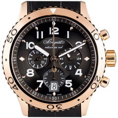 Breguet Type XXI Flyback Rose Gold Brown Dial 3810BR/92/9ZU Automatic Wristwatch