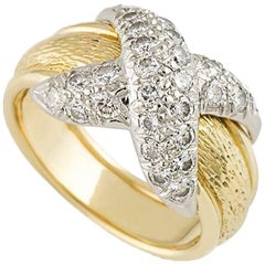 Tiffany & Co. Diamond Schlumberger Ring