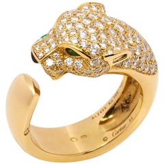 Cartier Diamond Panthère Ring