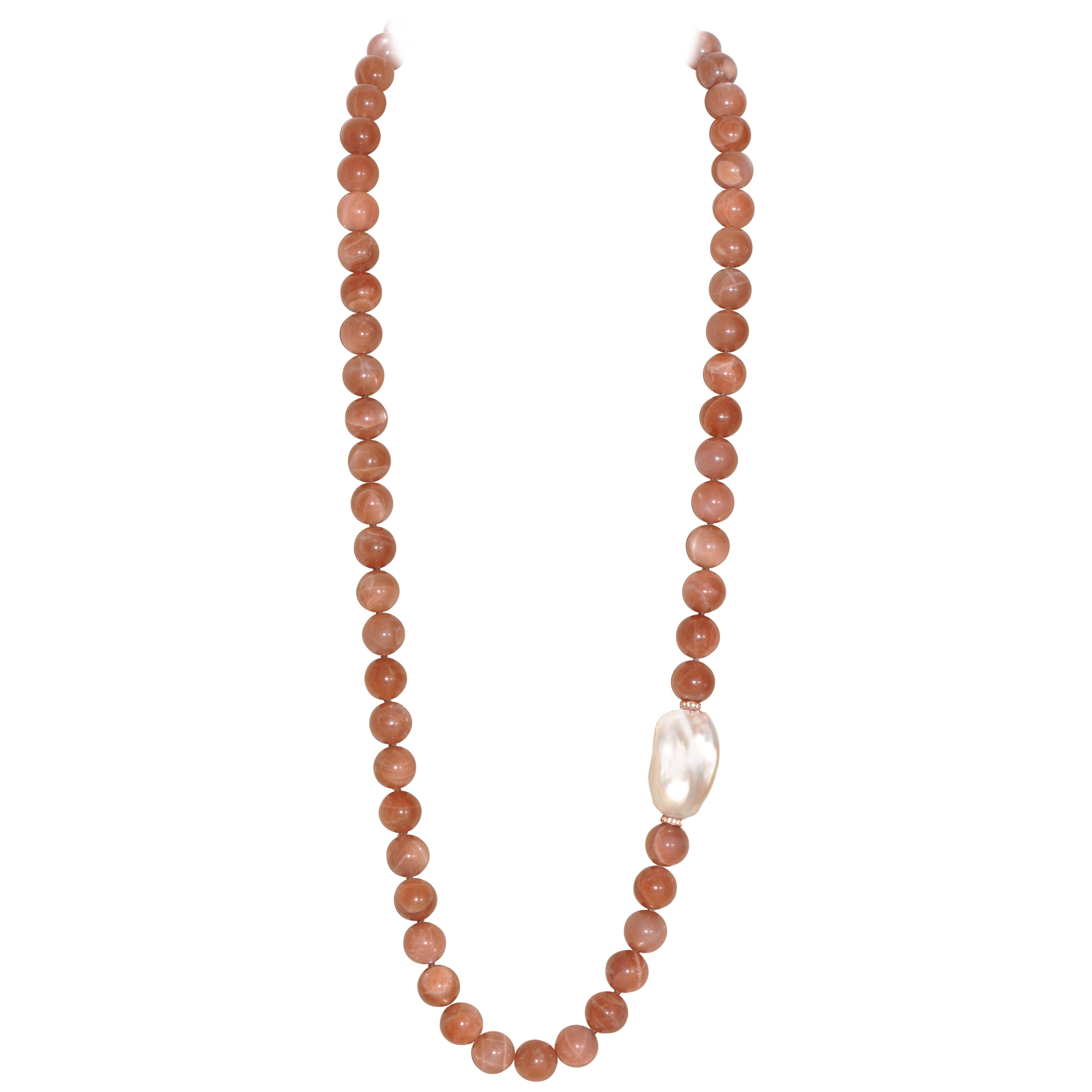 50/" 7-9 mm café Baroque FRESHWATER PEARL NECKLACE PEARL Jewelry