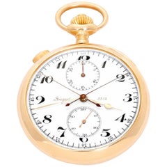 Retro Breguet 18K Yellow Gold Pocket WatchBreguet 18K Yellow Gold Split Second