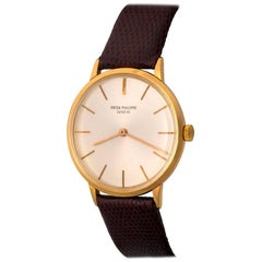 Patek Philippe Yellow Gold Manual Wristwatch Ref 3468