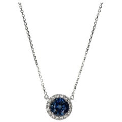 18 Karat Sapphire Necklace