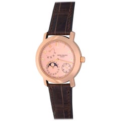 Patek Philippe Rose Gold Moonphase Automatic Wristwatch